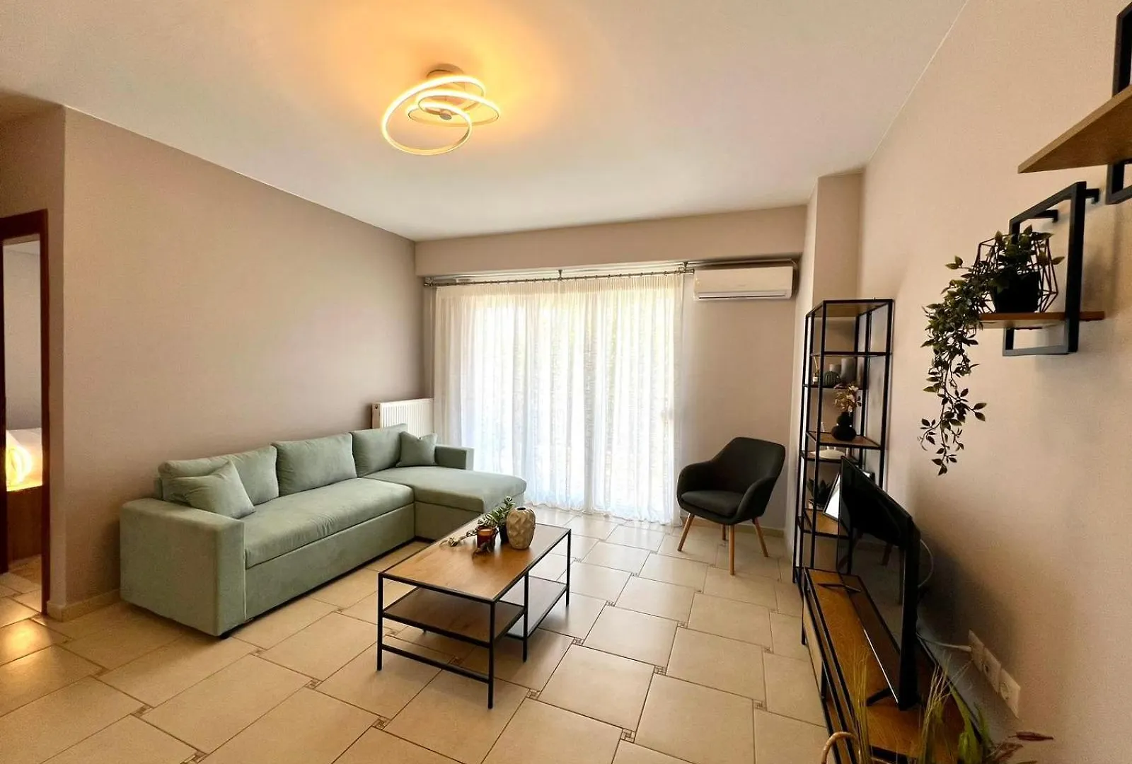 P Deluxe Suites Β4 Néa Mihanióna Apartman